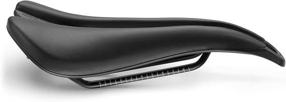 SMP Selle EVO Plus Saddle with Steel Rails (Black)
