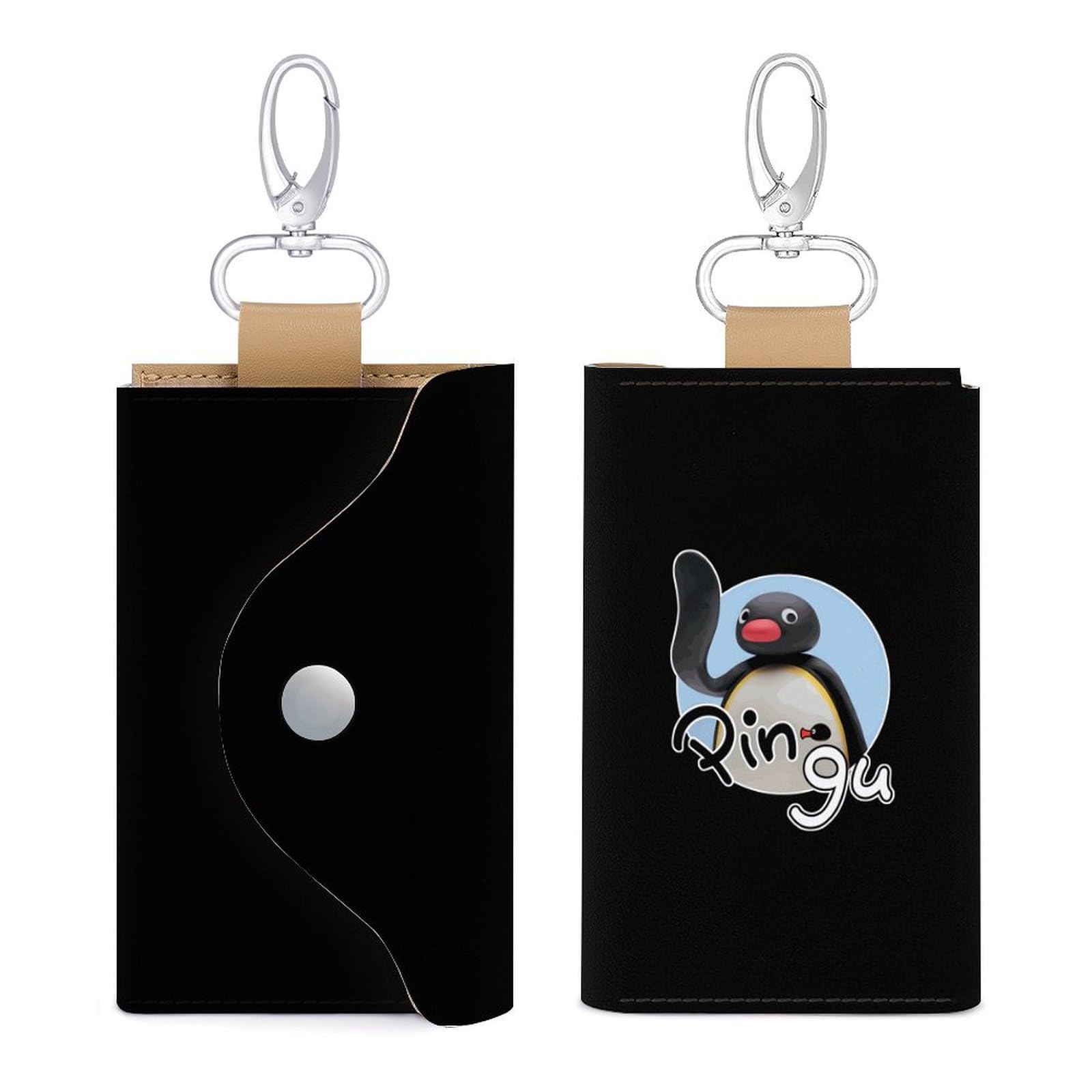 Amazon.co.jp: キーケース ピングー キャラクター ペンギン キーバッグ