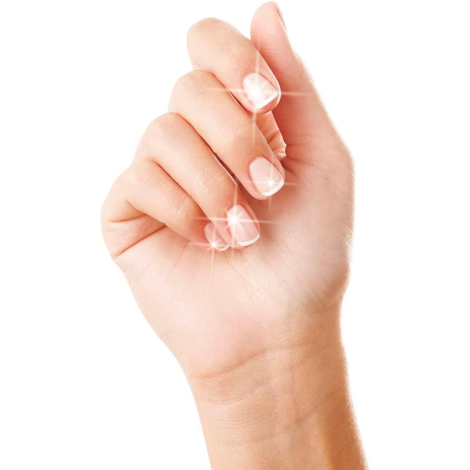 Avilia Automatyczny elektryczny polerka do paznokci, automatyczny system obrotowy z 2 różnymi wałkami wygładzającymi i polerującymi, idealny do manicure i pedicure