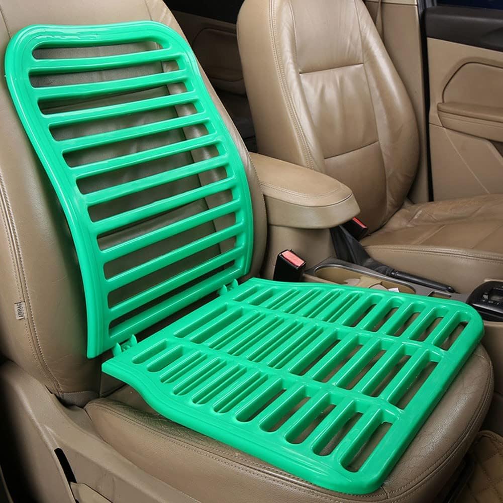 HYQHYX car seat Cushions for Driving Car Seat Cushion Wear-Resistant Comfortable Breathable Cushion, Tailbone Pain Relief, Various Styles(Color:4,Size:)