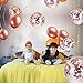 Zabyky 40PCS Gold, Rose Gold, Confetti Latex Balloons Set for Thanksgiving Day Weddings Birthday Party Decoration,Bridal ,Baby Showers Balloons 12 Inch