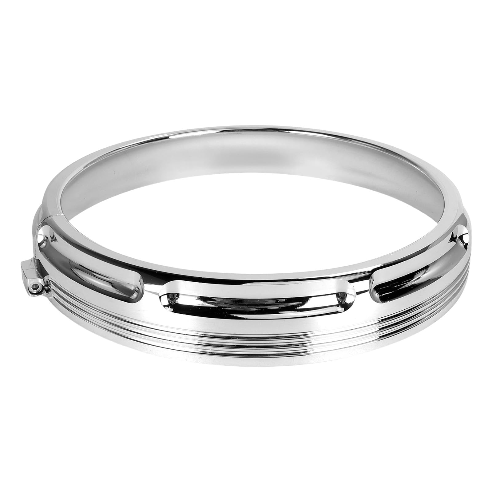 Anillos de aluminio para faros delanteros de motocicleta de 7 pulgadas, anticorrosión, anillos de faros delanteros de instalación sencilla para bicicleta
