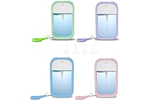 4 PCS Card Spray Bottle Perfume Atomizer (50 ml) | Portable Card...