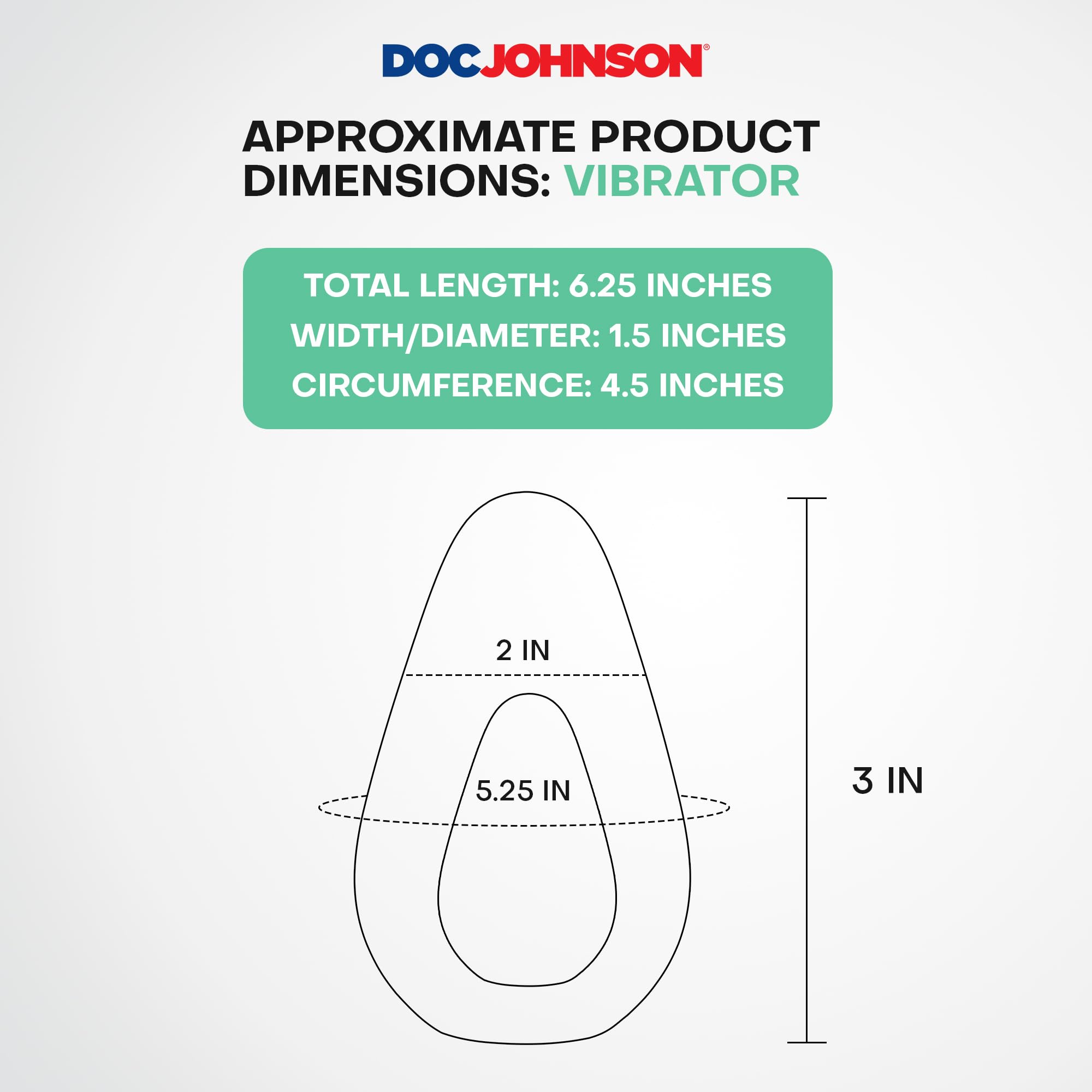 Ritual - Chi - Clitoride in silicone ricaricabile - Vibratore per clitoride in silicone con 10 potenti modelli vibranti - di Doc Johnson