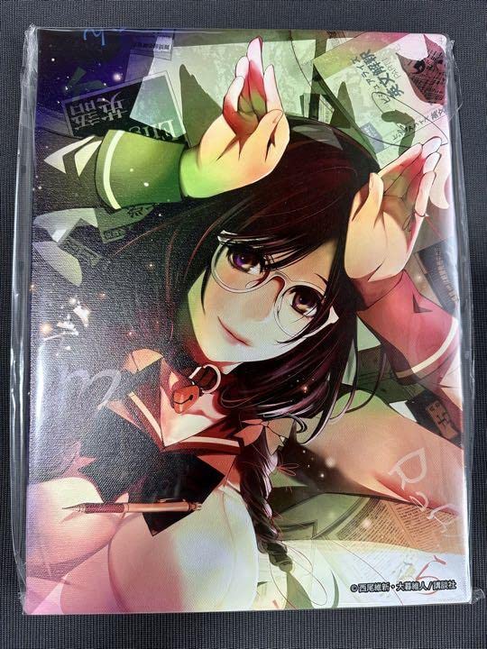 Amazon.co.jp: 化物語 羽川翼八九寺真宵正面ver キャンバス