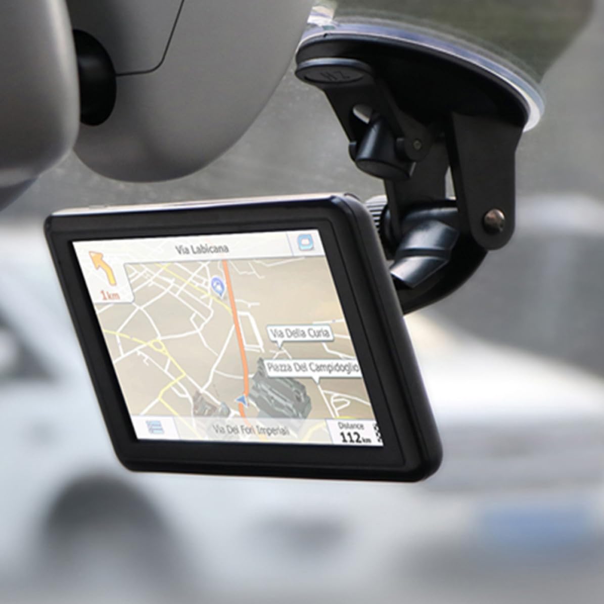 Navigatore GPS Portatile per Auto e Camion Schermo Touch