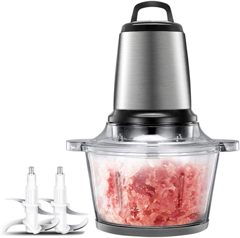 DLINMEI Electric Food Chopper, Food Processor, Glass Bowl