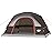 CAMPROS CP 4 Person Tent, Dome Tents for Camping with Rainfly, Waterproof Camping Tent Easy Set Up, Portable Family Tent with Large Mesh Window & Carry Bag for Outdoor Hiking
