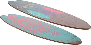 2piezas Tablas Surf Decoración Letreros De Pared Para Hogar Decoración De Pared De Madera