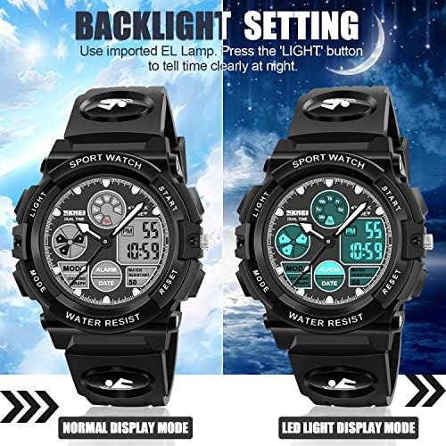 Kids Digital Watches, LED Waterproof Sports Watches for Kids- Best Gifts for Boys — 사진 5