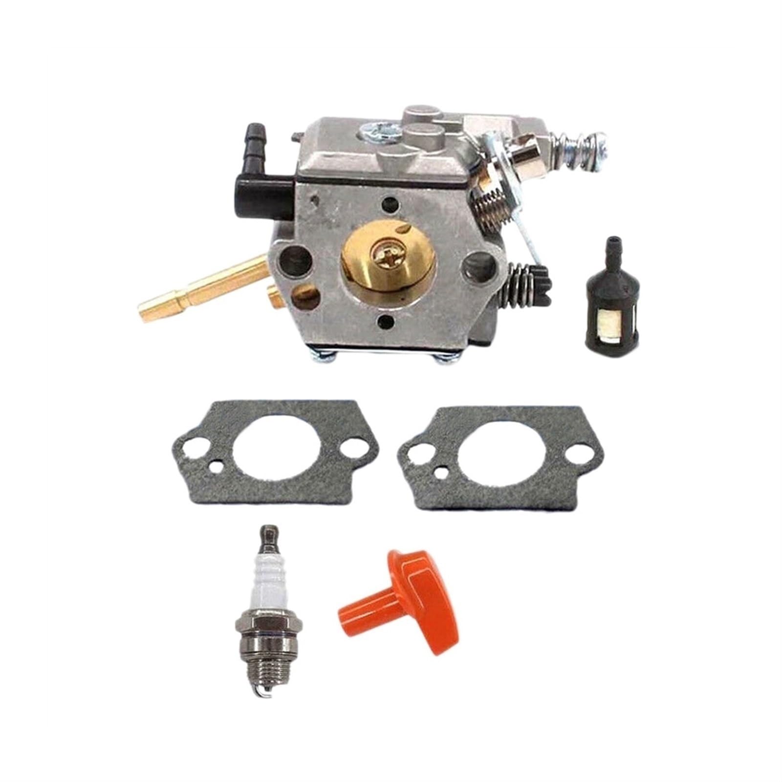 Kit de carburador Kit de repuesto carburador para Stihl FS48 FS52 FS62 FS66 FS81 FS86 FS88 FS106 para desbrozadora para Walbro WT-45