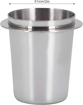 51mm Coffee Dosing Cup Stainless Steel Coffee Bean Dosing Cup