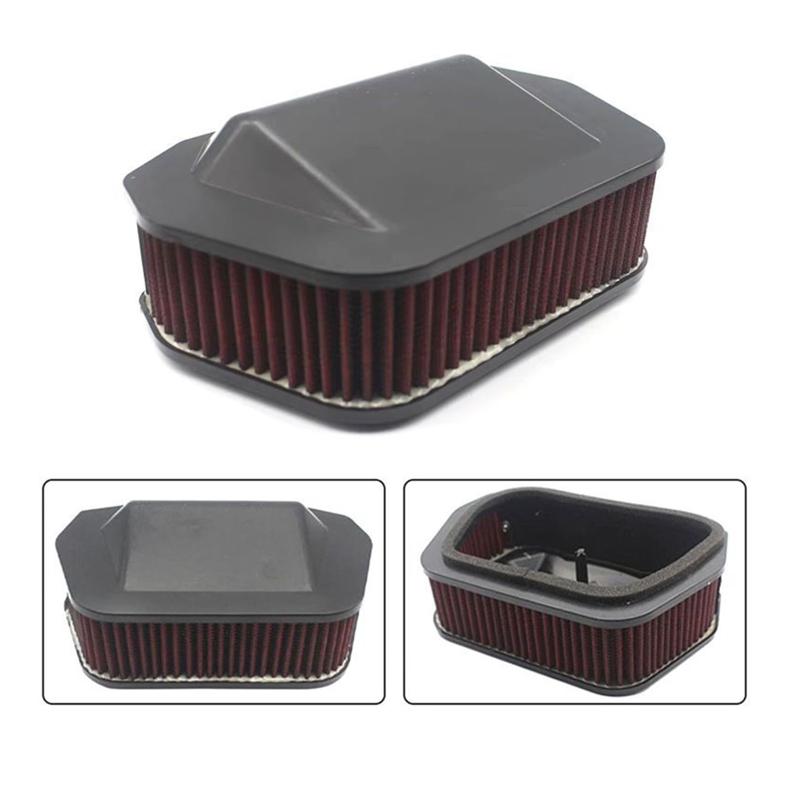 Filtro Aire Motocicleta Filtro De Aire para Motocicleta Limpiador para Admisión Filtros para Yam&aha SCR950 XV950 XV950R XVS950 XV 950 R XVS 1300 XVS1300 14-18