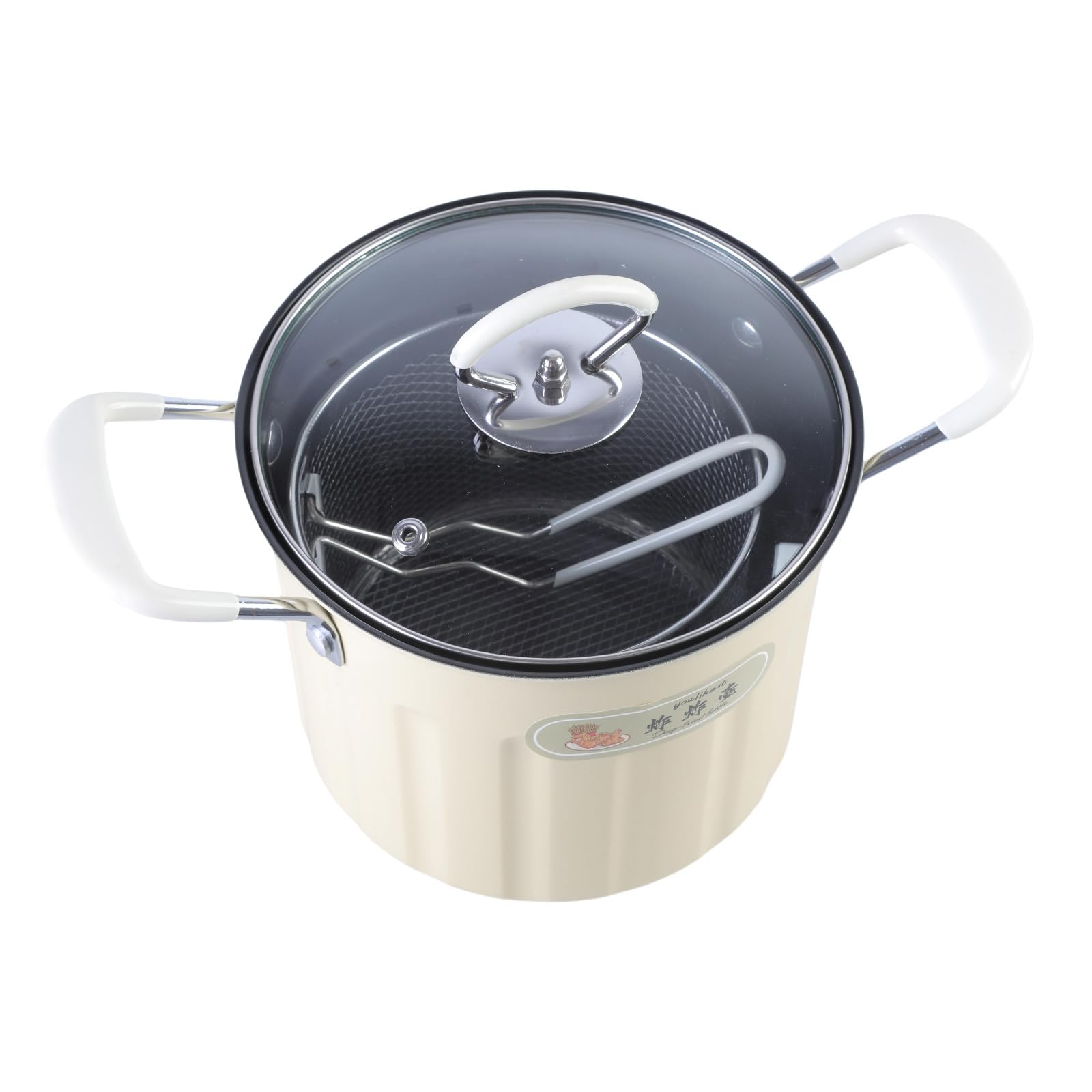 Tsophreniq Miniature Cookware for Dorms and Offices Small Frying Pots with Comfortable Grip Nonstick Saucepan Family Gathering Cookware
