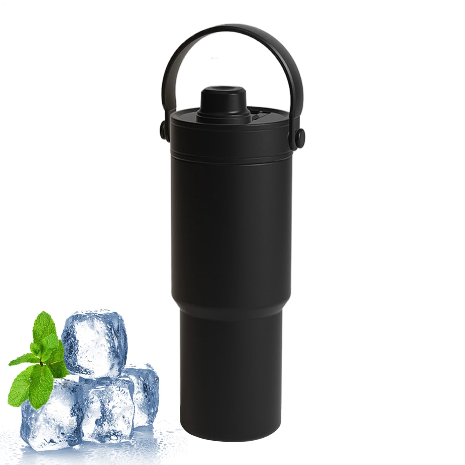 Gourde en acier inoxydable anti-fuite avec revêtement céramique interne