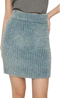 [スライ] LIMITED ITEM GLITTER KNIT ショートスカート