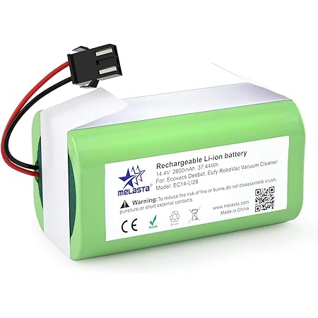 Batteria 14,4V 3000mAh Per Robot Aspirapolvere - Compatibile Con Eufy, Lefant, Ecovacs - Foto 9
