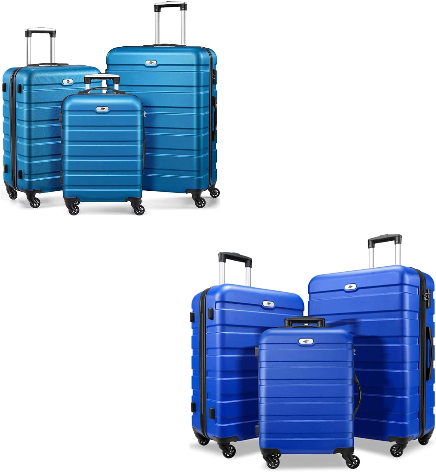 Luggage 3 Piece Sets Hard Shell Luggage Set with Spinner