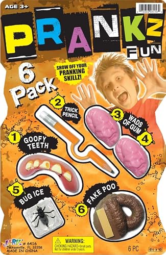 14 Hilarious April Fools Pranks to Pull in 2018 - Guaranteed Laughs 5 JA-RU Prank Kit for Kids (1 Pack) – Funny Pranks & Practical Jokes