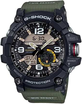 Casio G-Shock Mudmaster Watch with Twin Sensors - GG-1000-1A3