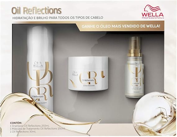 Kit Wella Professionals Oil Reflections Power Trio