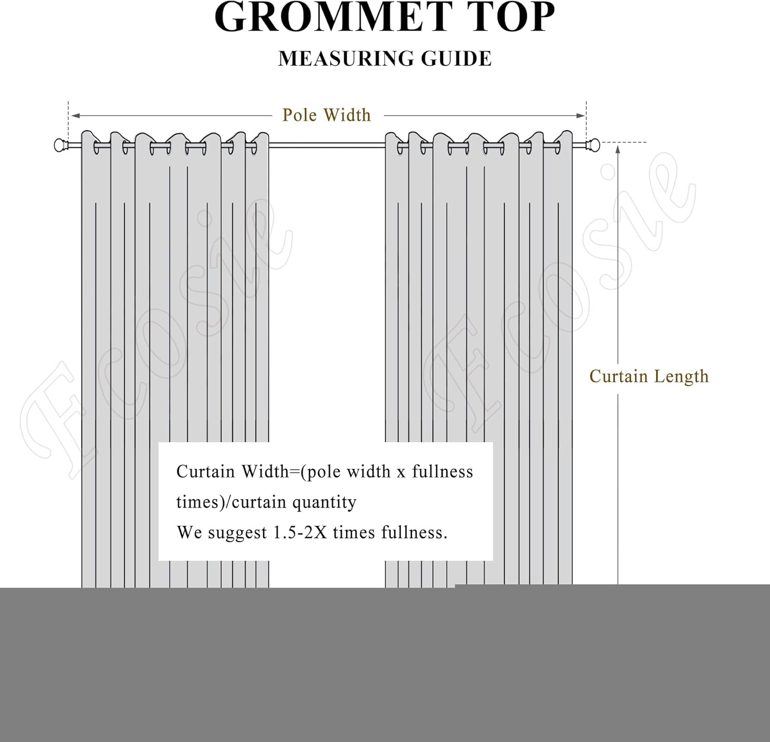 Fcosie Aegean Blue Linen Drapes 120 Inches Long Privacy Room Divider Draperies Room Darkening Grommet Panels Extra Long High Ceiling Curtains for Living Room Bedroom (50" W x 120" L, 1 Panel)