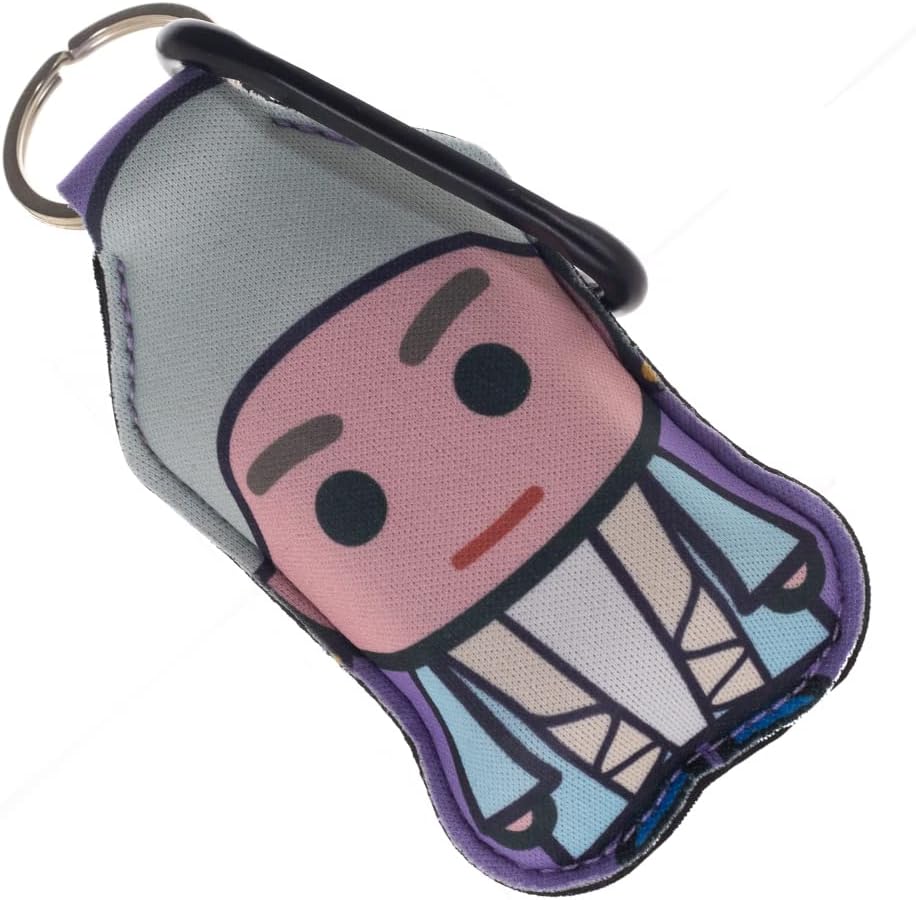 Bioworld Golden Girls Dorothy Keychain with Hand Sanitizer Bottle Holder