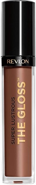 Revlon Super Lustrous Lip Gloss, High Impact Lipcolor with Moisturizing Creamy Formula, Infused with Agave, Moringa Oil, & Cupuacu Butter, Choco Crush (310)
