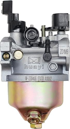 Miniatura 3 de Huayi Carburador OEM 170SD compatible con MTD Troy-Bilt, Cub Cadet, quitanieves 208CC motor de gas 270-WU con número OEM 951-15236 y 751-15236
