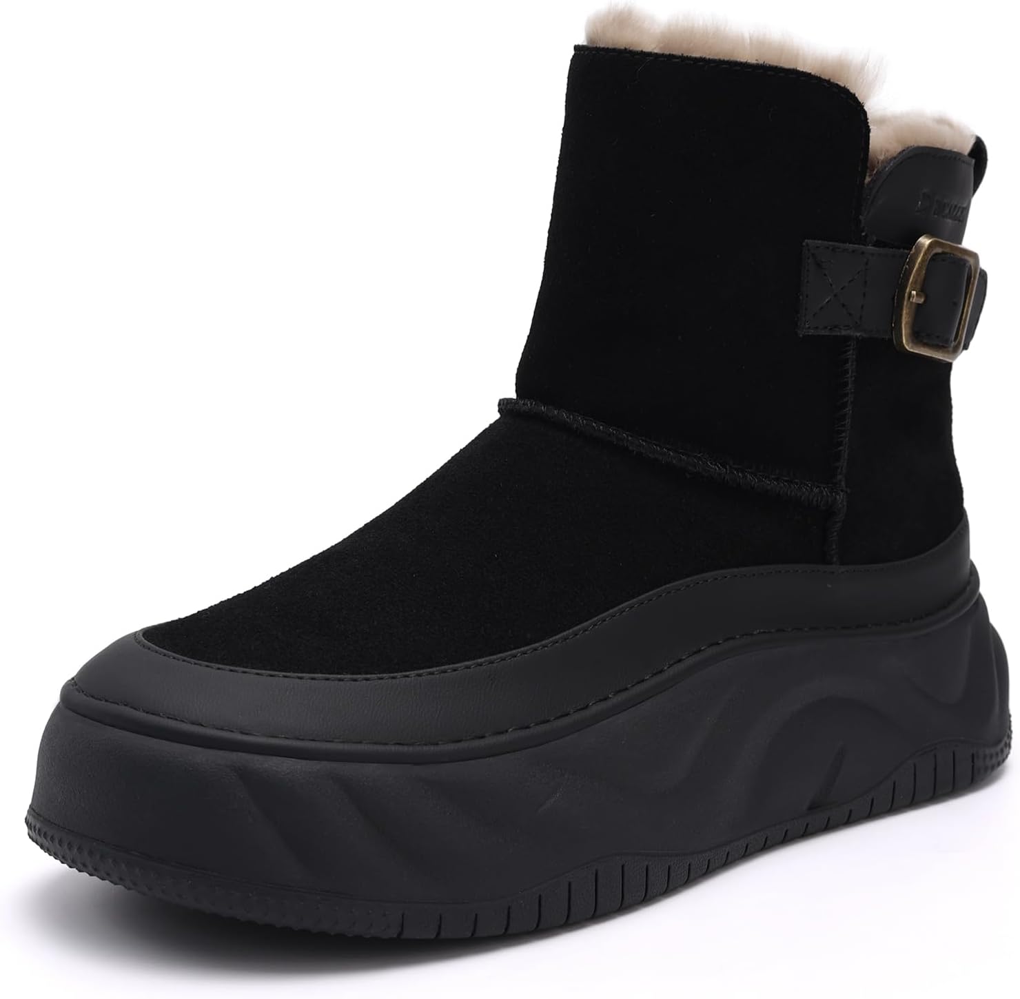 Women's Winter Snow Boots Cold Weather Comfortable Booties Warm Winter Walking Shoes