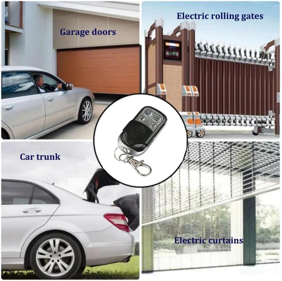 Miniatura 3 de Llavero de control remoto de clonación, puerta eléctrica de repuesto para puerta de garaje, duplica y reemplaza los controles remotos originales de