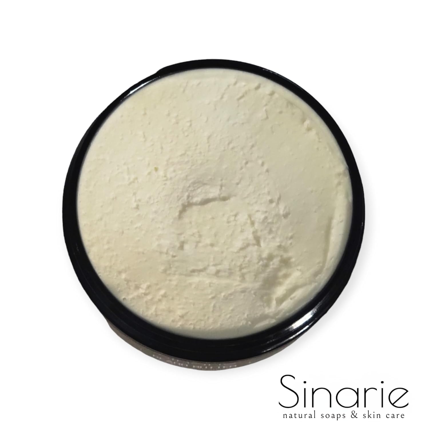 Sinarie Whipped Beard Butter for Men - Hydrating Nourishing Repair for Hair, 4 oz., 1 count - Beard Conditioner, Beard Butter, Beard Oils, Beard Balm (On the Rocks - Whiskey, Vanilla, Lemon)