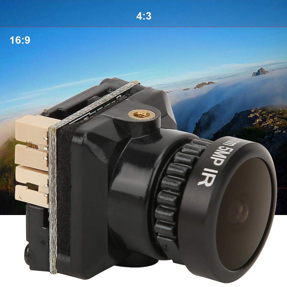 VGEBY High Definition Kamera, 1080P 2.3MM Objektiv OSD Fit für FPV Quadcopter Drone Schwarz Zubehör Für Modellflugzeuge