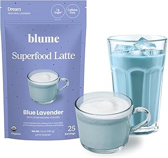 Blume Blue lavender latte, 100 g (Pack of 1)