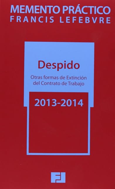 Portada de Memento práctico despido 2013-2014