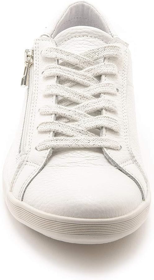 Sneakers alte da donna bianche e nere con lacci SOPRANI SPORT | Scarpe&Scarpe