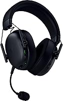 Vista 10 de Auriculares para juegos Razer BlackShark V3 X HyperSpeed inalámbricos para PC: Controladores de 50mm - Micrófono cardioide - 2.4 GHz, Bluetooth, USB