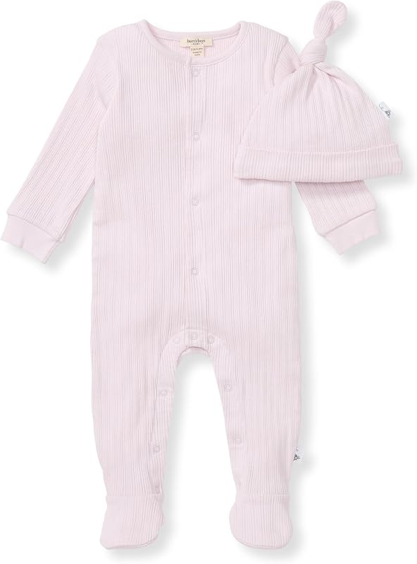Pelele para Bebé Niña - 100% Algodón Orgánico, Conjunto Corto de Una Pieza para Niña desde Recién Nacidos hasta 24 Meses