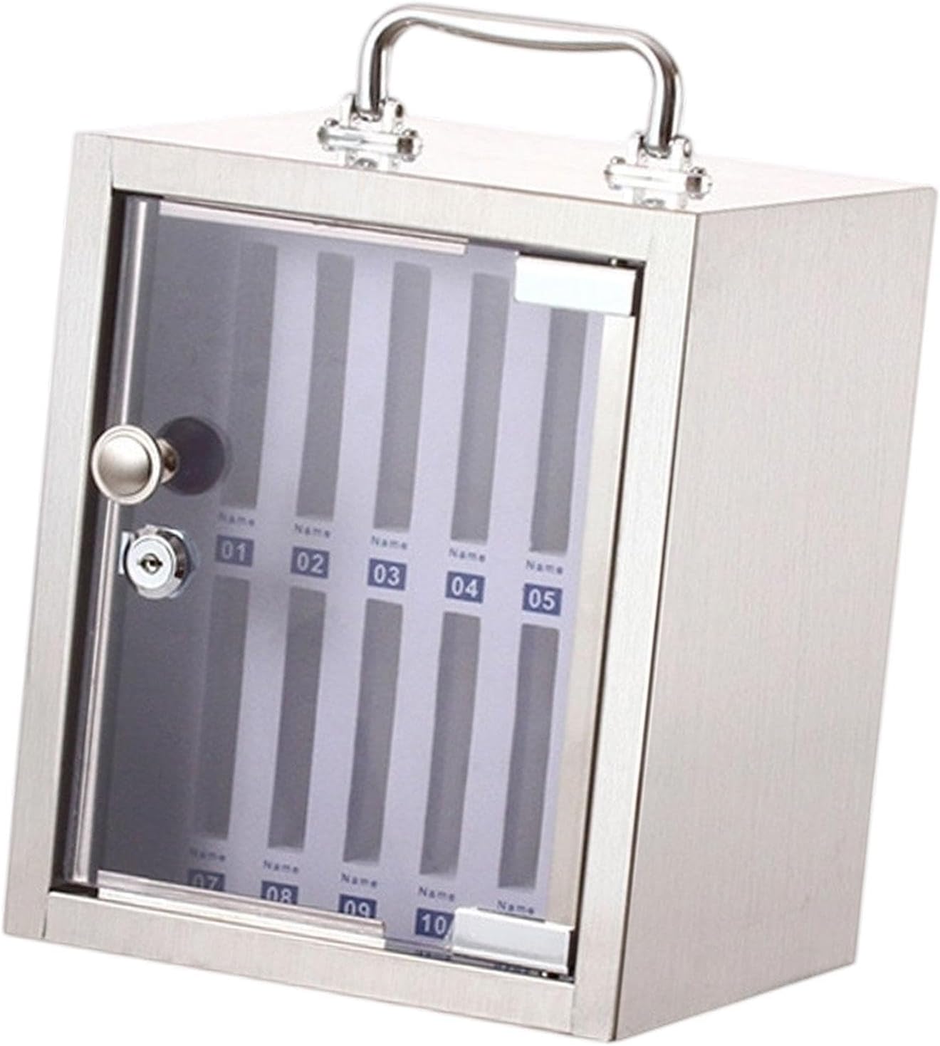 電話収納キャビネット収納ケースは手で持ち運べます。工場、オフィス、ジム、会議用のポータブルオーガナイザースマートフォンキーパー。,