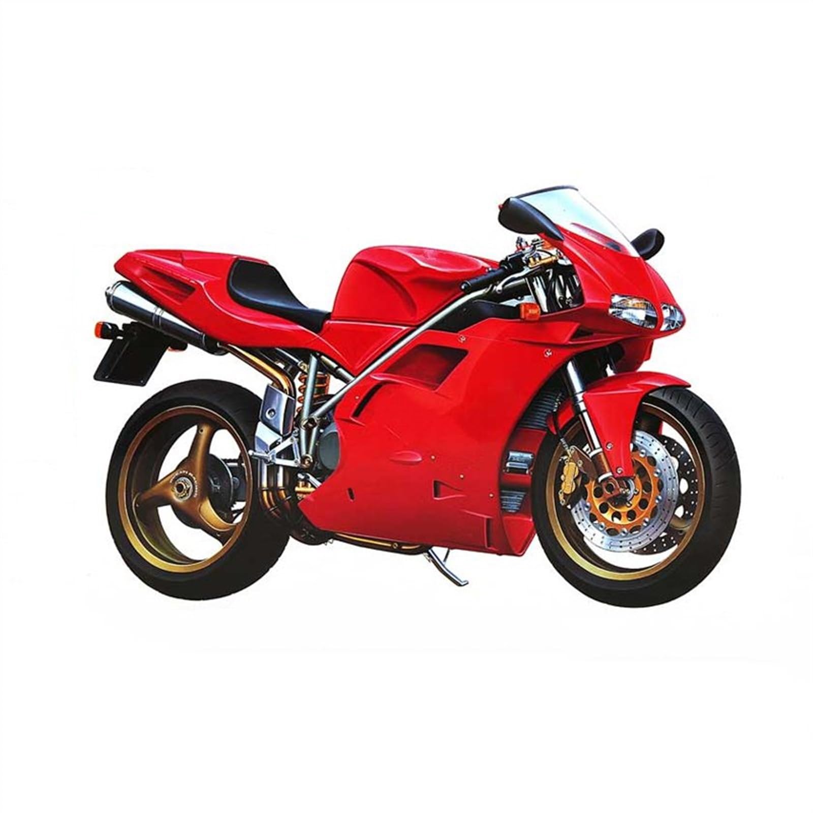 SEYXF Motorbike Toy 1:12 for Ducati 916 Motorcycle Model Toy Vehicle Collection Assembled Version