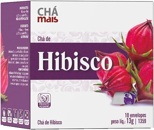 Chá De Hibisco 10 Sachês, ClinicMais