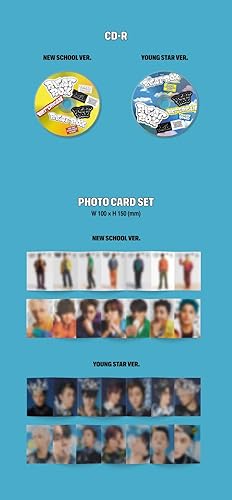 Miniatura 4 de NCT DREAM  Beatbox Photobook ver. Vol.2 álbum de reempaquetado + póster plegado + juego de tarjetas de fotos adicionalK-pop sellado (A+B ver. SET)