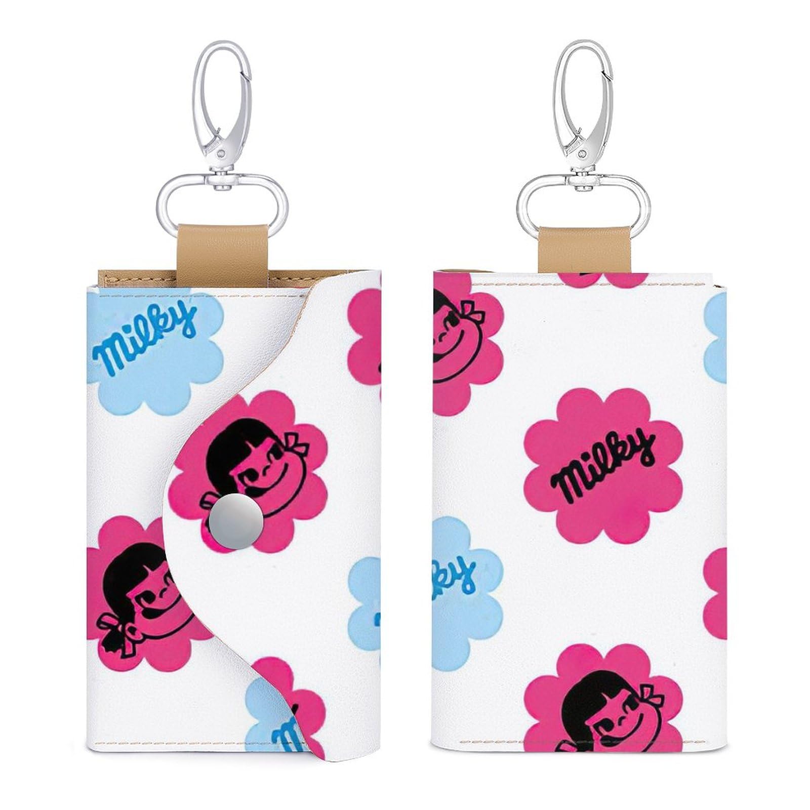 Amazon.co.jp: ペコちゃん キーケース カードキーケース ミニ財布 小銭