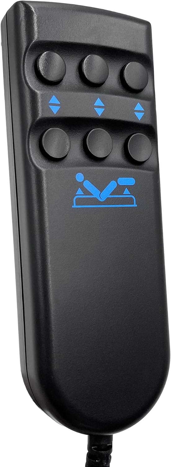 6 Button 5 Pin Bed Remote Control for Electric Adjustable Bed