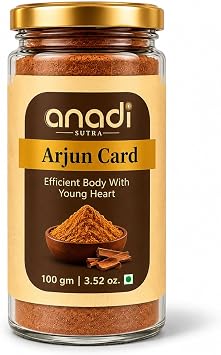 Anadi Sutra Arjun Bark Powder 100g | Arjun Ki Chaal Terminalia Arjuna Herbal Powder | No Additives or Preservatives