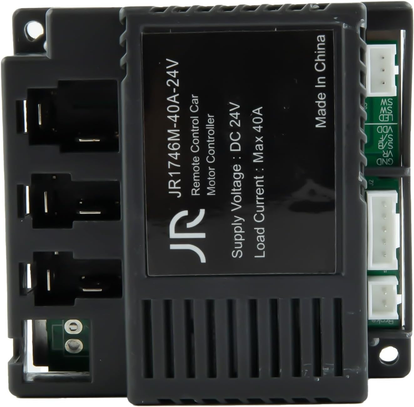 JR1746M-40A-24V Electric Vehicle Control Box Receiver Compatible with Electric Fuel Type for Ride-On Toys Transmitter Receiver System