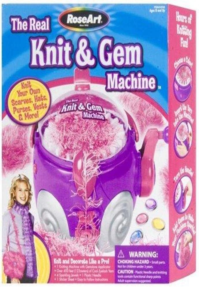 Rose Art Girlz The Real Knit And Gem Machine by Mega Brands