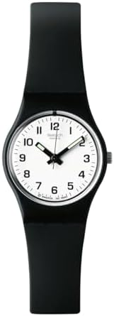 Swatch Women's Quartz Watch, Analog Display and Plastic Strap LB153