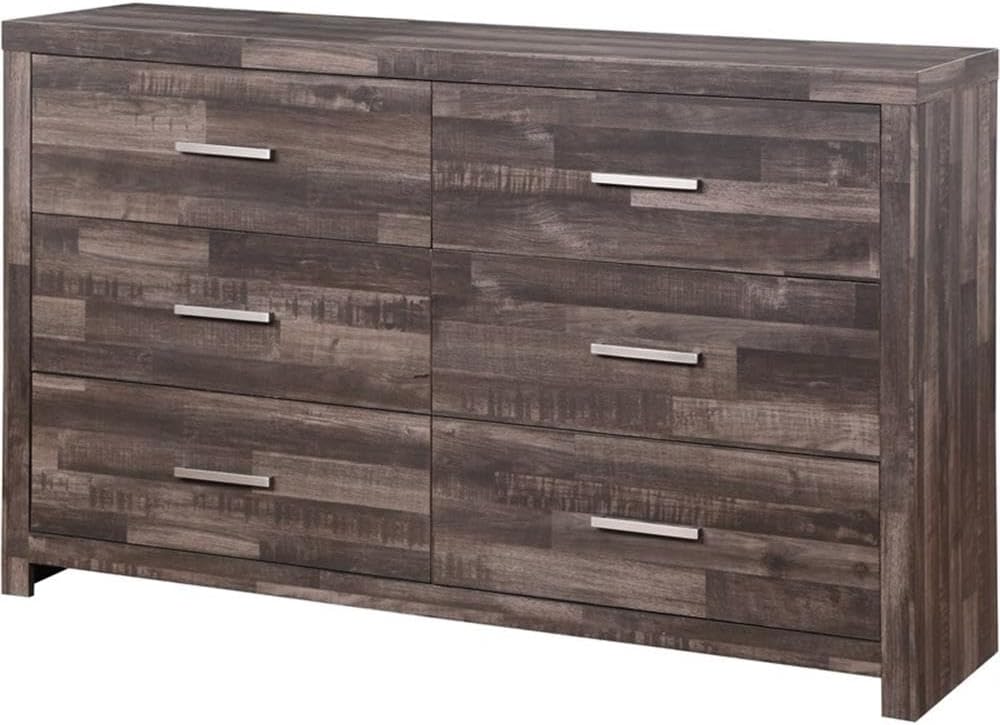 Juniper Gray Horizontal Dresser with Dovetail and Felt Lined Drawers