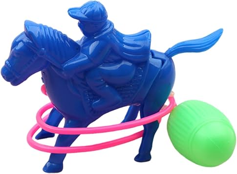 Air Pressure Jumping Toy Educational Stuffers Cute Party Realistic Bouncing Mini for Holiday Birthday Easter, Horse